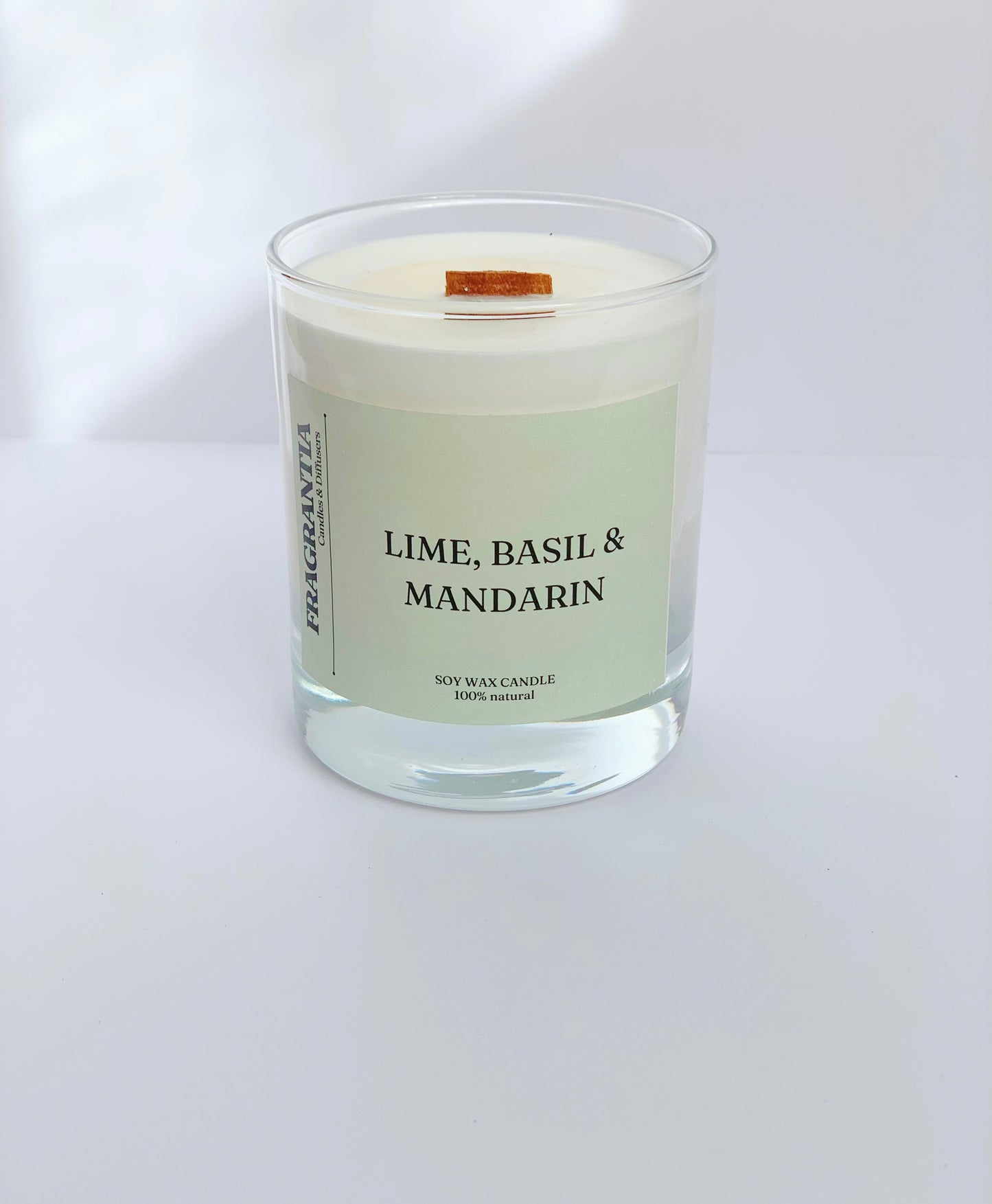 Žvakė Lime, Basil & Mandarin
