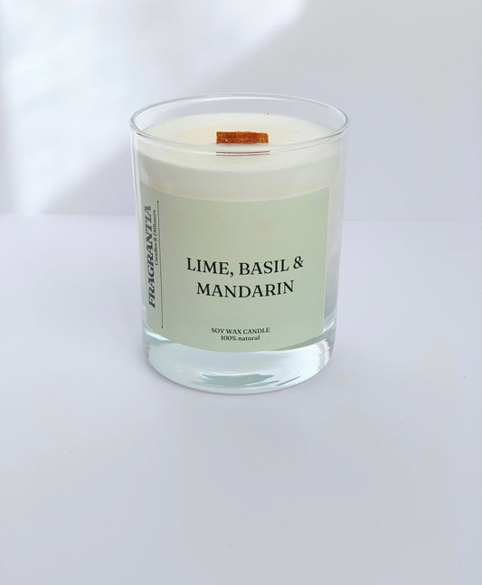 Žvakė Lime, Basil & Mandarin
